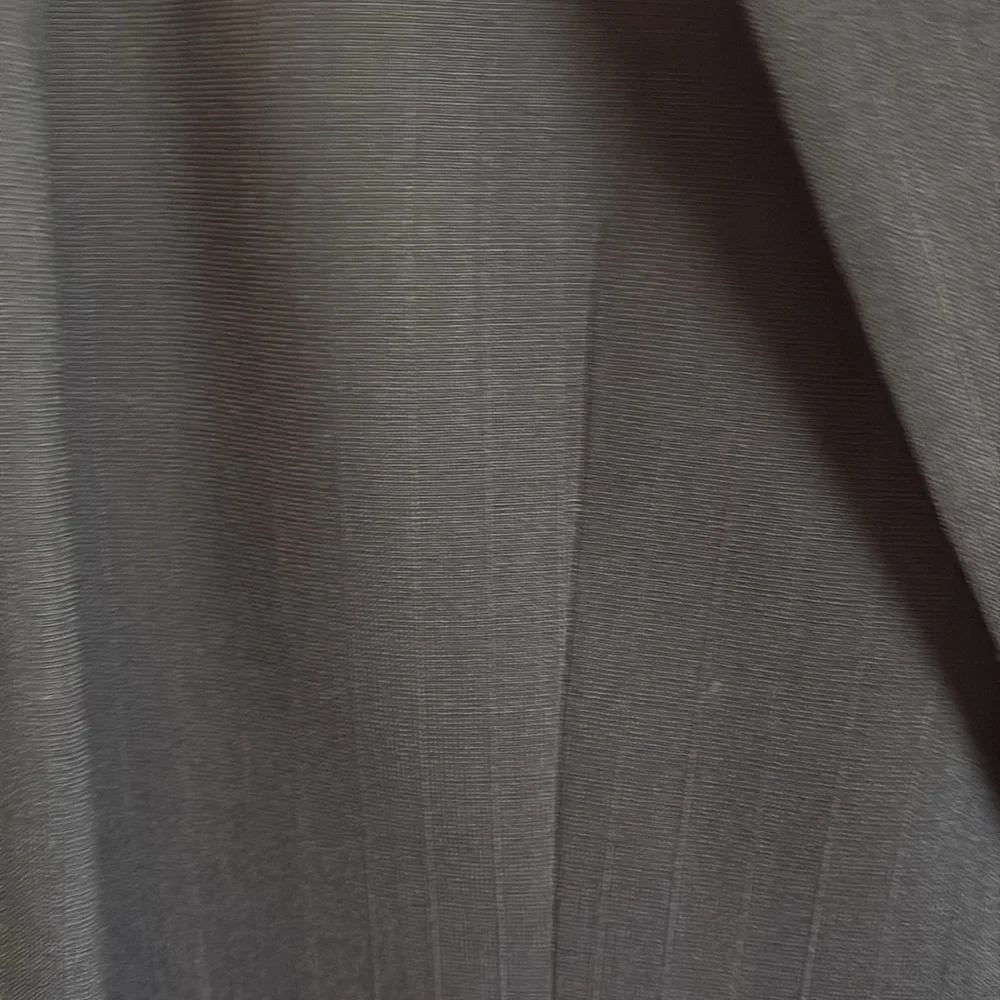 Burberry Men’s 100% Wool Navy Blazer with textured pin stripe/ 40 see details